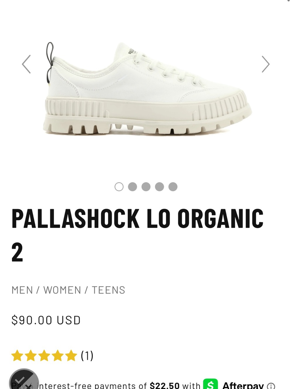 Palladium Pallashock Lo Organic 2 Sneakers